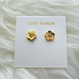 Tory Burch Kira Flower Stud Earrings